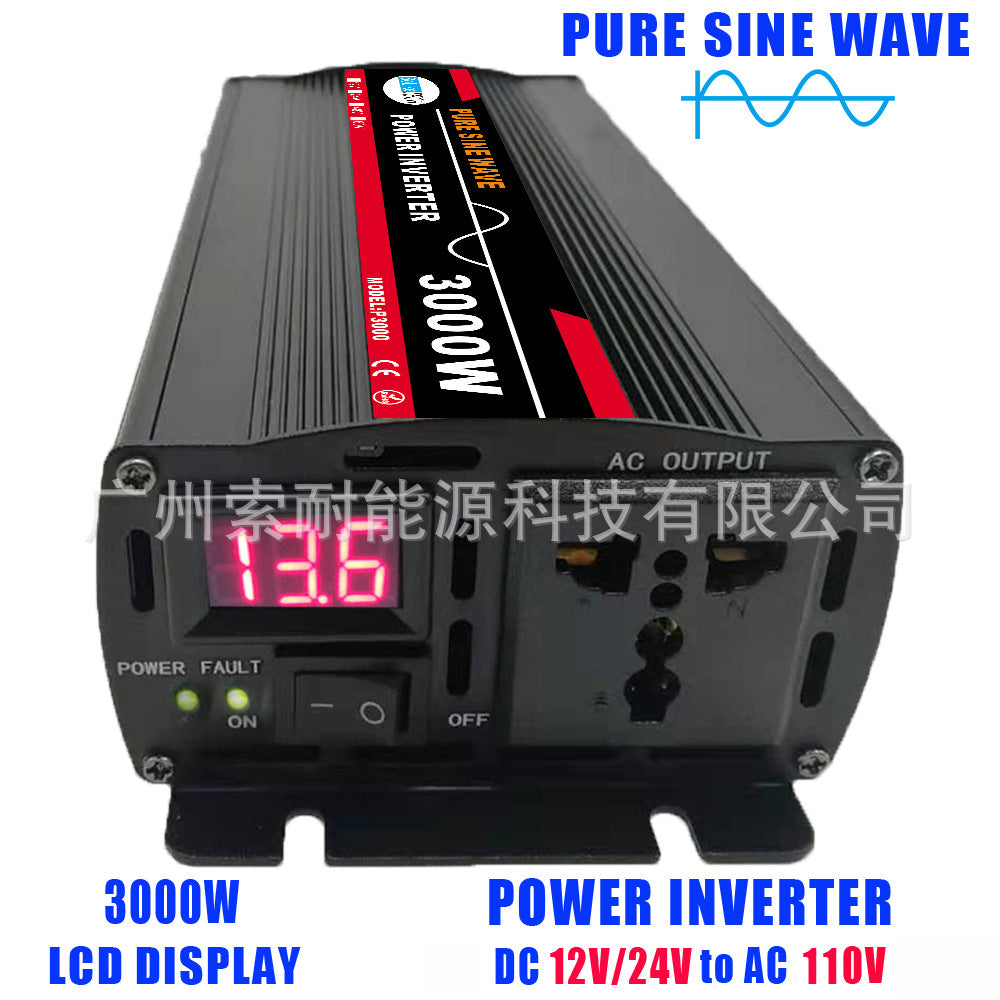 Pure Sine Wave Inverter Car Converter Car Inverter Power Supply DC12V/24V/48V/60V Turn AC220V - 图片 16