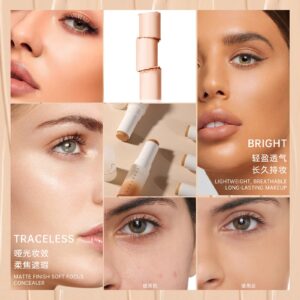 Exclusive Supply sheloves Matte Foundation Stick Concealer Foundation Liquid Non-Cakey Foundation Cream Long-Lasting Foundation Cream