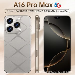 Hot selling product A16 ProMax Android Smartphone16+1T Factory Direct Sales Mobile Phones