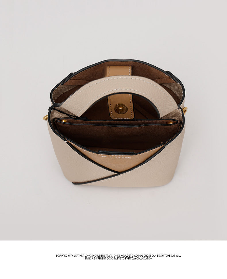 2024New Women's Bag Origami Shoulder Bag Crossbody Small Bag Phone Bag Handbag Bucket Bag Commuter - 图片 7