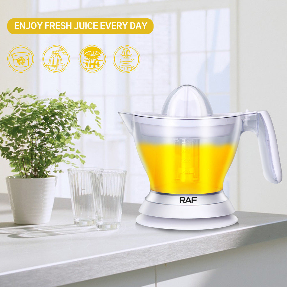 RAF EU Standard Electric Fresh Orange Juicer Household Automatic Juicer Lemon Orange Juice Machine Small Portable617 - 图片 26