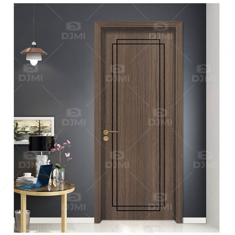 Traditional Top Quality Melamine Door Interior Soundproof MDF Solid Wood Doors for House - 图片 4