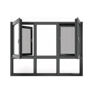 Hot Sales Latest Design Tilt and Turn Casement Window Tempered Glass Aluminum Casement Window