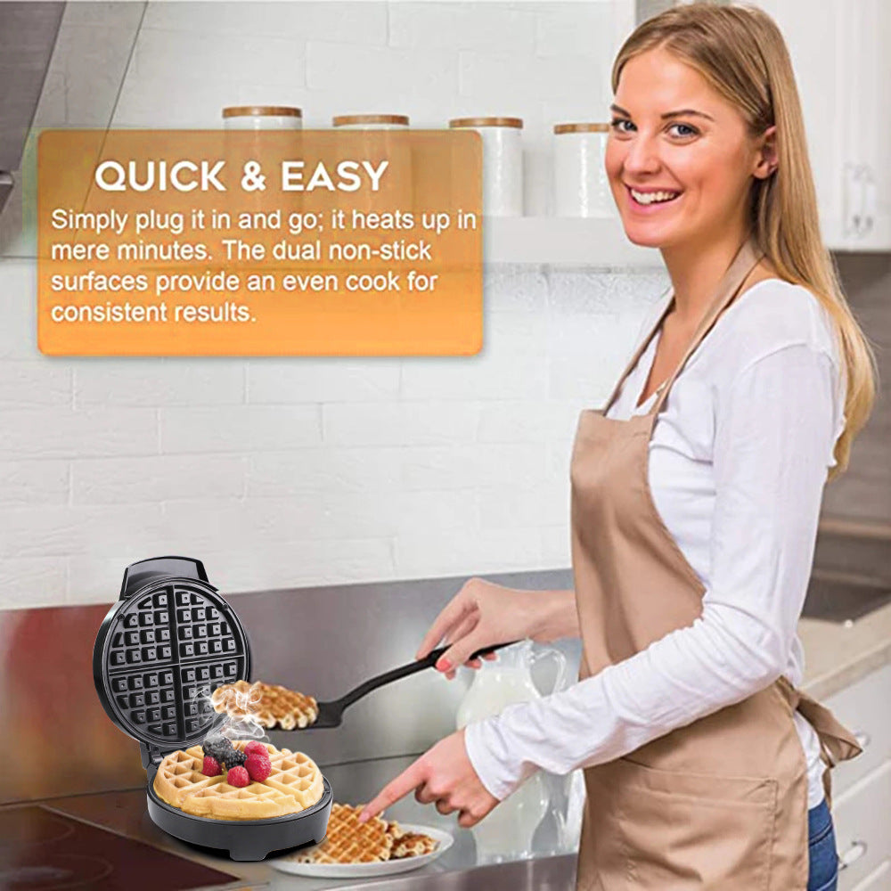 RAF Household Mini Electric Waffle Maker Portable Breakfast Egg Waffle Maker Sandwich Maker - 图片 12