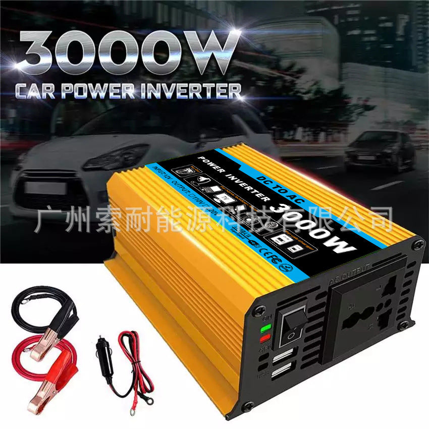 Tang Dynasty Solar Energy Kit System:DC12V 300W Inverter+30A Controller+18W Solar Panel - 图片 39