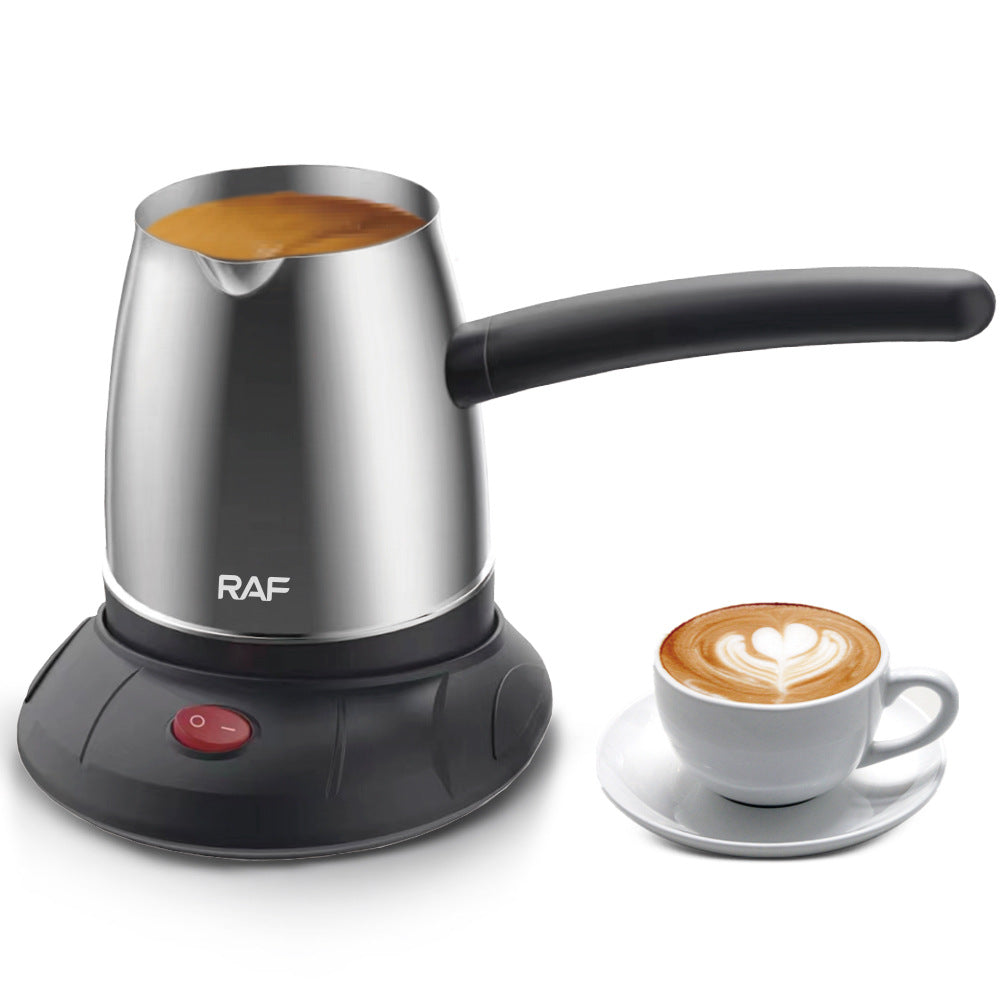RAF European Standard Turkish Coffee Pot with Handle Stainless Steel Electric Coffee Maker Hot Water Kettle500ml - 图片 18