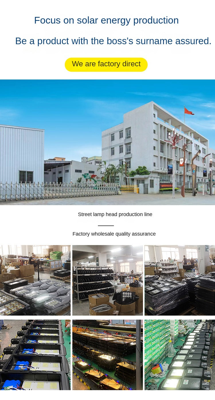 High Lumen And High Efficiency Engineering Lighting Abs Shell Solar Street Light - 图片 21