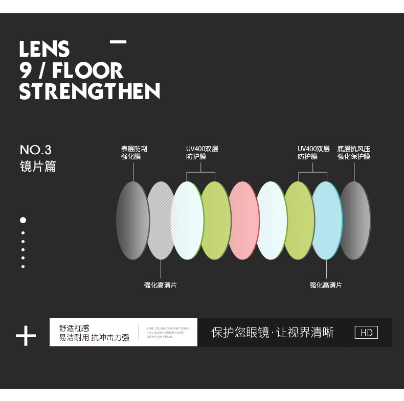 Polarized Driving Anti-Glare Sunglasses for Women Fashionable Internet Celebrity Style Frameless Sunglasses Trendy Korean Version Sunglasses - 图片 13