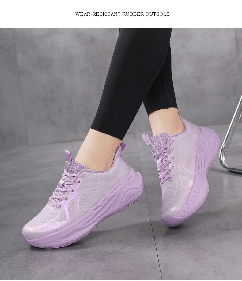 Professional Running Shoes for Men and Women, Spring and Summer New Soft Sole, Lightweight, Shock Absorption, Breathable, Jump Rope, Non-Slip, Marathon Walking Shoes - 图片 37