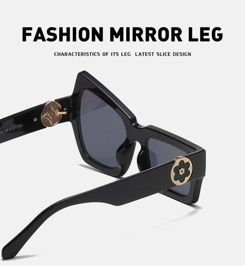 European and American Steampunk Sunglasses Unique Irregular Outdoor Sun Protection Sunglasses for Men High-end Glasses Wholesale - 图片 23