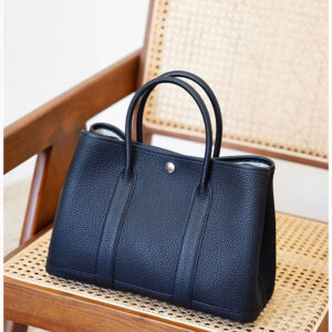 Garden Bag Summer High-End Feel Guangzhou First Layer Cowhide Women's Bag Genuine Leather Tote Bag Large Capacity Commuter Handbag