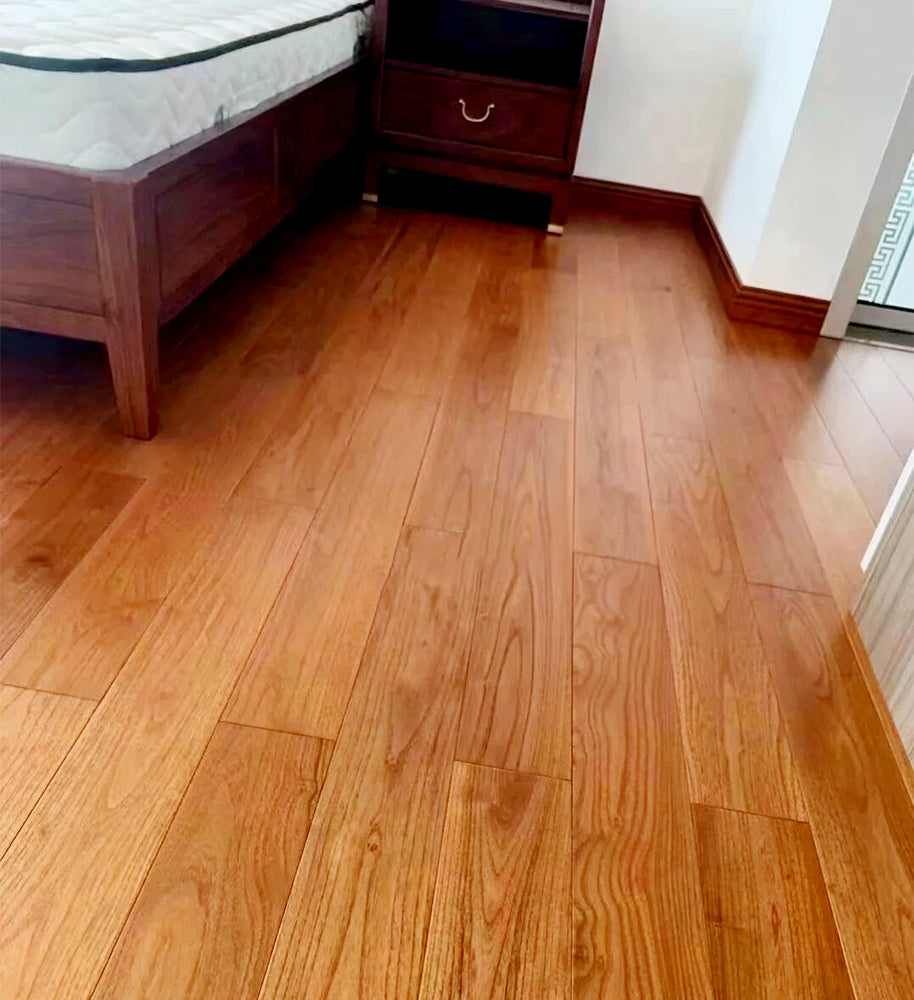 18mm Solid Black Locust Wood Flooring Heavy-Duty A/AB Grade Hardwood Luxury Interiors & Exterior Use Dense Built for Generations - 图片 15