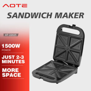Cross border home breakfast machine four slice sandwich machine large size baking plate sandwich maker sandwich maker