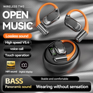 Cross-border new intelligent AI translation Bluetooth headset over-ear M113 rotating motion wireless headset with ultra-long battery life