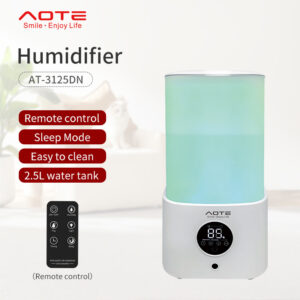 Cross-border air humidifier household large spray intelligent remote control can be timed office temperature display large capacity 2.5L