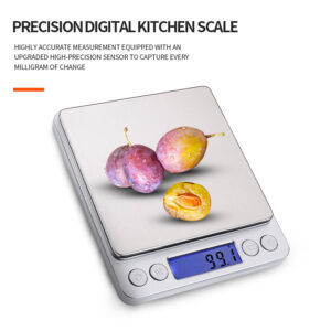 Source factory jewelry scale gold weighing 0.01g accuracy blue light display with size pallet precision electronic scale
