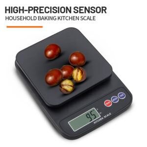 Foreign trade customized commercial anti-slip electronic scale, high-strength plastic base, two-color coffee roasting special unit switching