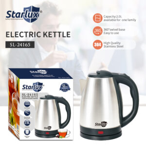 Cross-border household kettle kettle European 2L stainless steel liner double layer automatic power off electric kettle wholesale