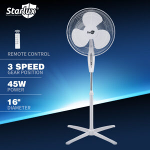 starlux cross-border European standard electric fan Electric fan household fan 16 inch simple style floor fan