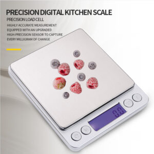 Wholesale Kitchen Special Food Weighing LCD Display Portable Stainless Steel Multifunctional High Precision Electronic Scale