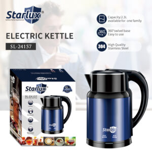 European plug kettle 2.3L large capacity stainless steel automatic power off kettle foreign trade spot anti-dry burning