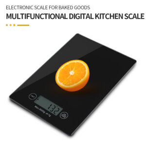 Amazon explosive 1g precision seasoning scale tempered glass touch screen anti-oil stain panel baking electronic scale