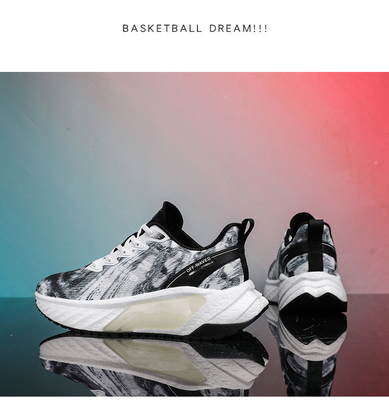 Marathon Running Shoes Soft Sole Cushioning Men and Women Mesh Training Running Shoes Rebound Physical Test Sports Student Sports Shoes Men's - 图片 30