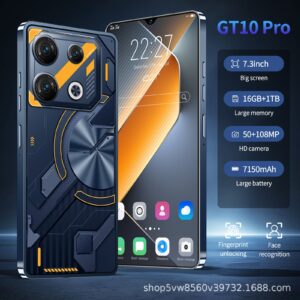 Hot Sale GT10 Pro 5g Android Smartphone16+1T Factory Direct Sales Mobile Phones