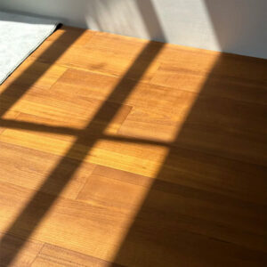 High Quality 14mm Multi-Layer Engineered Teak Flooring | UV Lacquer Finish Custom Sizes for Outdoor Basement Luxury Projects