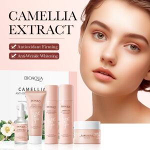 Camellia Five-piece Set BIOAOUA Hydrating and Moisturizing Skincare Set  Wholesale