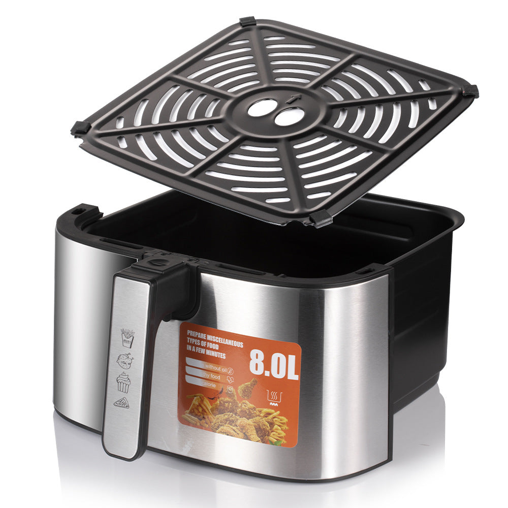 RAF European Standard8L Multifunctional Household Electric Fryer Visual Intelligent Touch Screen Oil-free Air Fryer Large Capacity - 图片 15