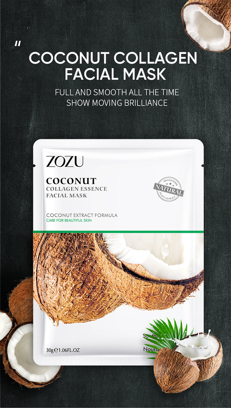 Cross-border Plant Face Mask Sheets30g Red Pomegranate Moisturizing Tablets Foreign Trade Manufacturer Skincare Wholesale - 图片 10