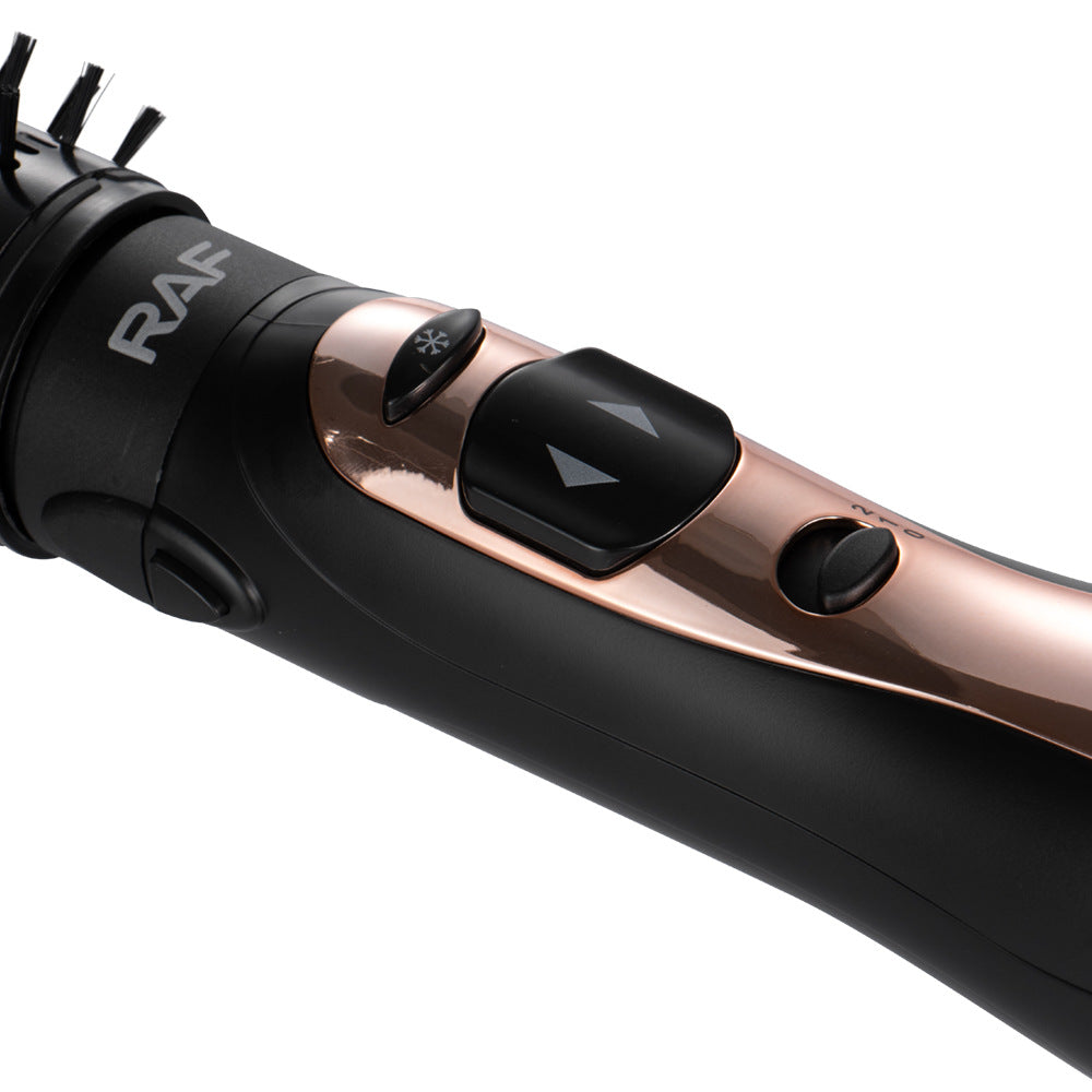 RAF EU Standard 2-in-1 Hot Air Brush Automatic Curling Iron Electric Hair Dryer Curling and Straightening Dual-use Hair Styling Tool - 图片 17