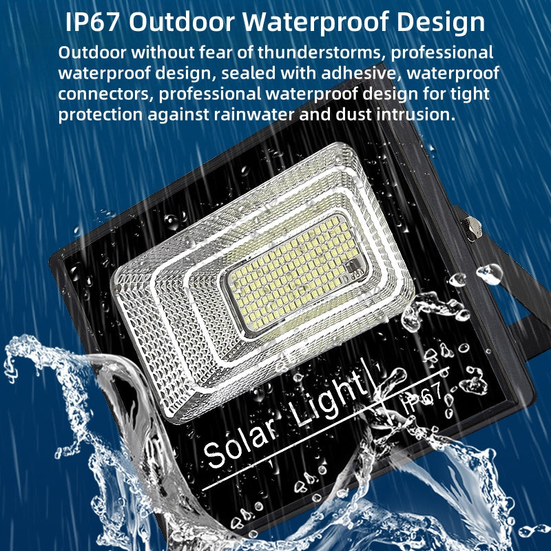 IP67 Waterproof Solar Outdoor Light Split Intelligent Floodlight Indoor and Outdoor Yard Solar Light - 图片 5