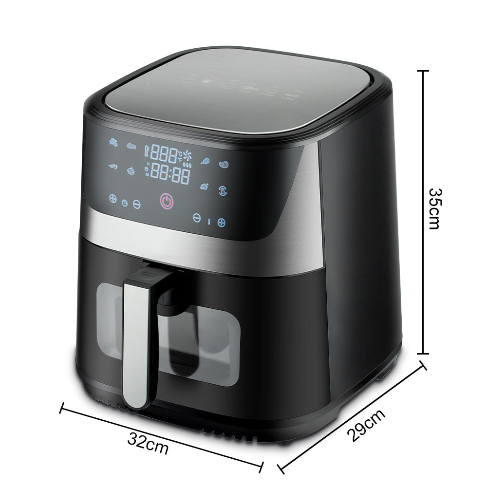 RAF European Standard Large Capacity Air Fryer8L Multifunctional Household Electric Deep Fryer with Visual Intelligent Touchscreen and Oil-Free - 图片 9