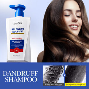 Cross-border Selenium Disulfide Anti-Dandruff Shampoo400ml Deep Cleansing and Moisturizing Shampoo Export Manufacturer Wholesale