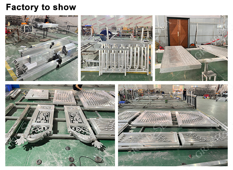 Foshan Factory Best Quality Iron Balcony Railings Designs - 图片 17