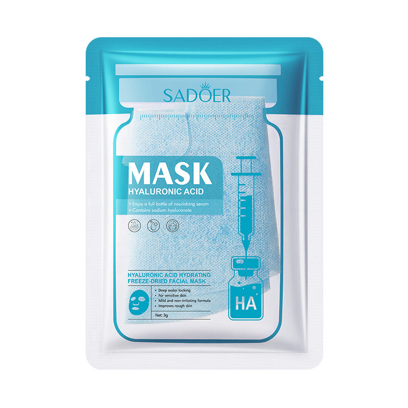 Vitamin B5Moisturizing Freeze-Dried Face Mask SADOER Moisturizing and hydrating face masks cross-border wholesale - 图片 6