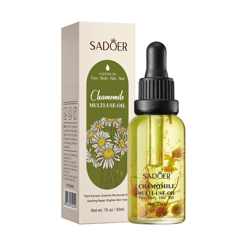 Cross-border Jasmine Dried Flower Massage Oil SADOER Moisturizing and rejuvenating skin body oil cross-border foreign trade wholesale - 图片 10