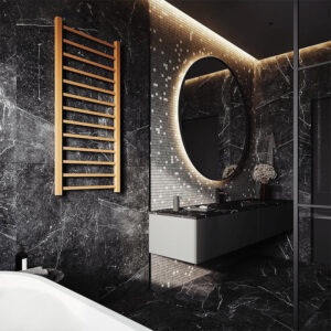 Euro Style High End Bathroom Vanity Black and White Cabinet 36 Inch Bath Vanity Set With Suspended a Sink