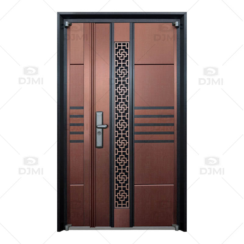 Wholesale Prices Security Steel Door Entry Exterior Metal Steel Main Door Design Security Steel Door for Home - 图片 5