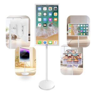 VSTI Brand22Inch Touch TV Movable Rechargeable Built-in Battery Smart Interactive Portable TV