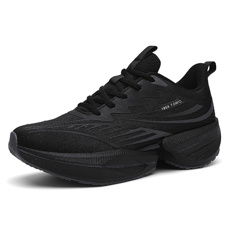 ROANK Men's Running Shoes Ultra-Light Sports Shoes for Teenagers Non-Slip Thick Sole Height Increasing Running Shoes for Middle School Students - 图片 9