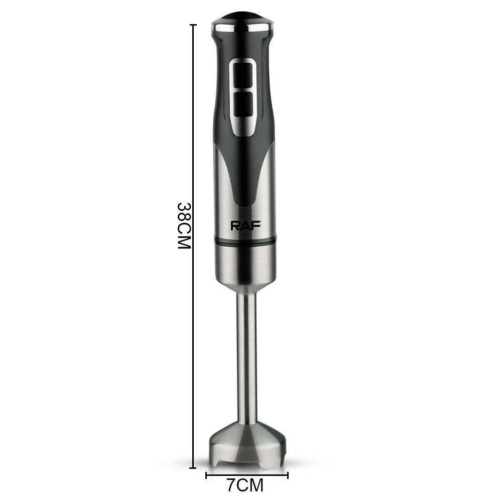 RAF EU Standard Portable Household Food Blender Handheld Electric Stainless Steel Cooking Stick Mixer - 图片 16