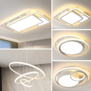 Zhongshan Lighting Ceiling Light LED Bedroom Dining Room Living Room Light Modern Simple Elegant Whole House Package Set Balcony