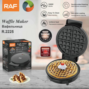 RAF European Standard Multifunctional Breakfast Machine Crepe Maker Egg Roll Maker Ice Cream Cone Maker Electric Waffle Breakfast Pan
