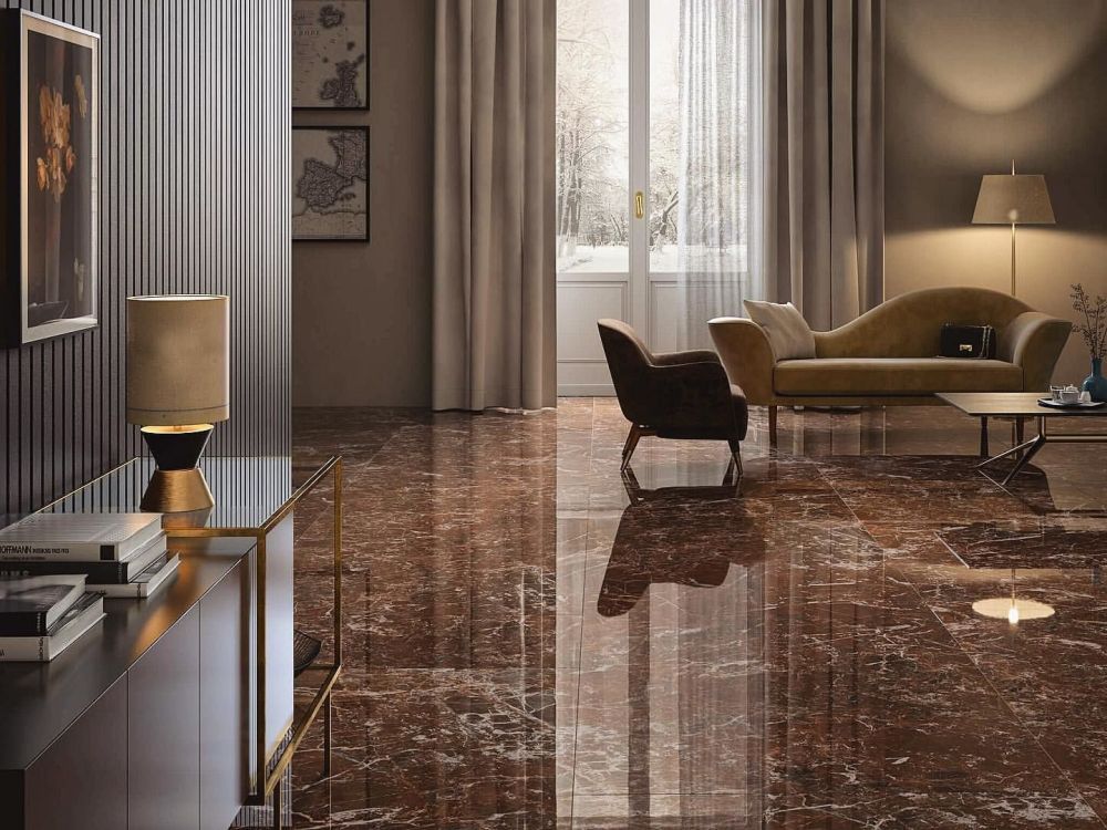 Custom 800x800 Luxury Marble Look Glazed Tile Design Carreaux De Maison Sol Non-slip Wear Resistant Matte Textured Tile - 图片 15