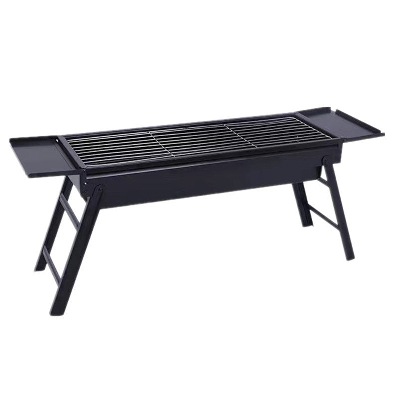 BBQ Grill Outdoor Smokeless Folding BBQ Rack Household Courtyard Charcoal Grill Portable Oven Outdoor Portable - 图片 19