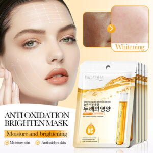 Niacinamide in English VC Facial Mask BIOAOUA Brightening Antioxidant Hydrating Moisturizing Mask  Wholesale