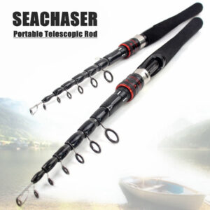 Ultra-short Portable Telescopic Lure Rod Carbon Short Sea Rod Retractable50Centimeter European and American Fishing Gear Manufacturer Wholesale